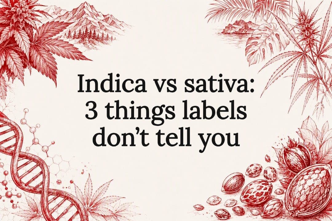 Indica vs sativa: 3 things labels don’t tell you