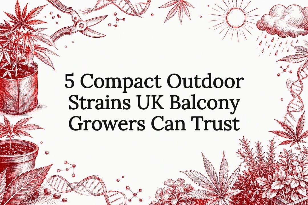 5 Compact Outdoor Strains UK Balcony Growers Can Trust